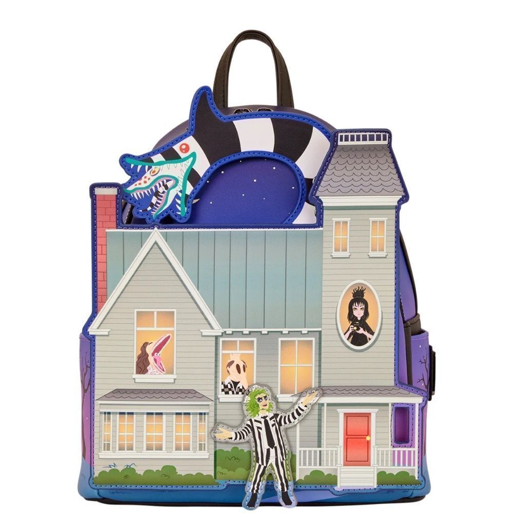 Loungefly WB Beetlejuice Mini Backpack